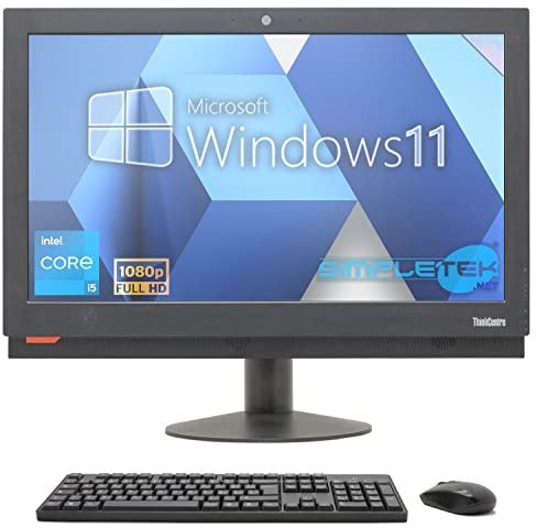 Lenovo Computer All in One 24 ThinkCentre M900z Core i5 fino 3.30GHz Windows 11 Pro | 8GB RAM DDR4 e SSD 480GB DisplayPort (Ricondizionato)