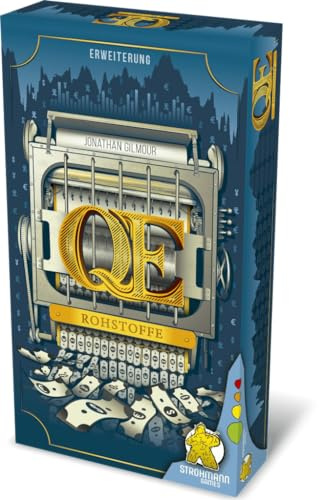 Halmmann Games, Q.E. – Råvaror, förlängning, familjespel, strategispel, 3-5 spelare, från 10+ år, 30 minuter, tyska