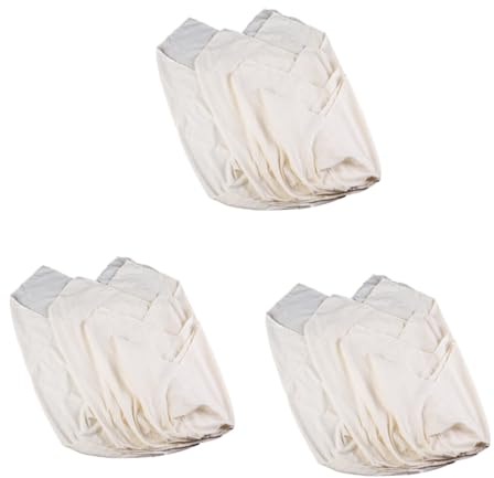 Garneck 3 Pièces passoire verte en tissu filtre alimentaire à tamis en tissu noisette filtre jus de fruit vegetaux de de en de coton à