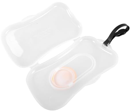 Tragbare Feuchttuchbox mit Tragegurt 1 Stück aus Pp und Silikon | Großes Fassungsvermögen, Wiederverwendbar, für Reise und Outdoor, Leerer Behälter für Feuchte Tücher