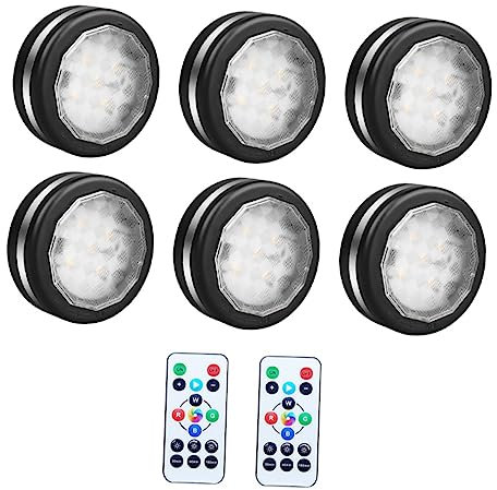 ORFOFE Rgb-schrankleuchte Mit Fernbedienung Led-lichter Für Kleiderschranklampe Nachtlicht Energiesparend Dekorative Schrankbeleuchtung Für Schlafzimmer Balkon Treppen