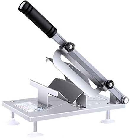 SmPinnaA Trancheuse À Viande Congelée Manuelle en Acier Inoxydable, Rouleau De Viande De Bœuf Et De Mouton, Machine À Trancher Les Feuilles De Légumes, Trancheuse À Charcuterie pour Fromage