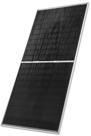 ECO-WORTHY Bifacial - Panel solar monocristalino de doble cara 195 W, 12 V, alta eficiencia, generación de energía para autocaravana, caravana y barco