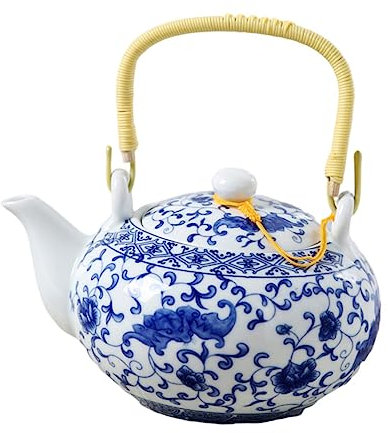 Cabilock Tetera De Cerámica Vintage Con Asa Tetera Kungfu Grande Hogar Capacidad