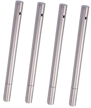 CIMAXIC 4pièces Support à Brochettes Acier Inoxydable Conteneur Multifonctionnel pour Barbecue pour Viande Et Légumes Capacité