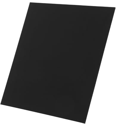MAGICLULU Acrylique Noire Pour Bricolage Plaque Acrylique Pour Projet Diy Pour Affichage Et Décoration Intérieure