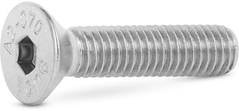 Topnorm24 - Senkschrauben Edelstahl M8x25 mm - 25 Stück mit Innensechskant DIN 7991 V2A A2 VA Schrauben metrisches Vollgewinde für Muttern und Unterlegscheiben (M8x25 (25 Stück)