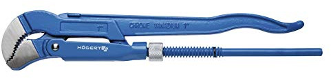 SECOTEC® Rohrzange TYP S 1 max. Ø 45 mm Eckrohrzange S-Maul | Wasserrohrzange Wasserpumpenzange