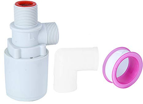 Schwimmendes Kugelventil, 3/4-Zoll-Automatik-Wasserstandsregelventil im Inneren des oberen Einlass-Kunststoff-Schwimmkugelventils für Wassertanks, Türme, Pools