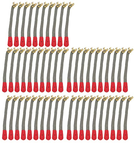 Accordeur de piano, 50 pièces de support de longueur invariable avec boucle en métal, pièces de réparation de cordes de piano pour le moyen âge OD Vert
