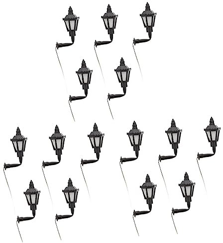 DOITOOL 15stücke Mini Wandleuchte Pack Dekorative Modellbeleuchtung Für Sandtisch Und Puppenhaus Langlebige Und Kompakte Miniatur-lampen Mit Warmem Licht Für Kreative Deko Und Modellbau