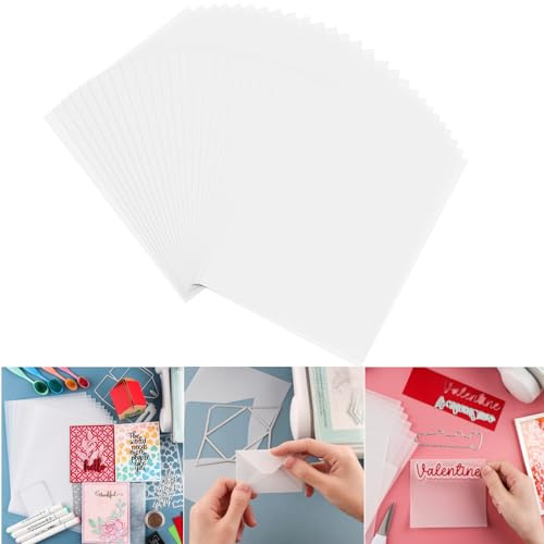 30 Pack Vellum Paper Sheets,115GSM Heat Resistant Translucent Vallum Paper for Crafts Tracing Drawing,Card Making,Invitation Envelope 8.5 x 11inch Frosted Smooth Vellum Paper Sheets