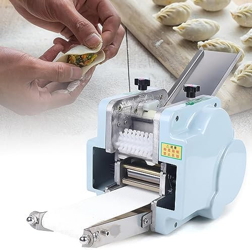 Macchina Per La Lavorazione Della Pasta Per Ravioli Automatica Commerciale 8 Cm, Macchina Per Avvolgere I Ravioli Elettrica Da 120 W 60 Pezzi/Min Supporto Per Macchina Per La Lavorazione Dell'Impasto