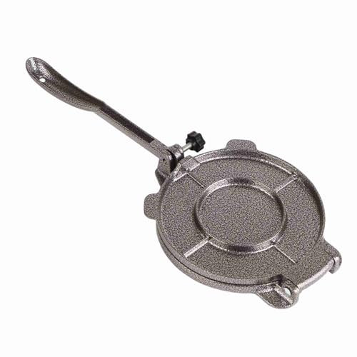 MUNEFE 6.5In Tortilla Press Maker, Aluminium Alloy Tortilla Press Maker, Tortillas Dough Pressing Tools for Make Biscuits, Baking Pies