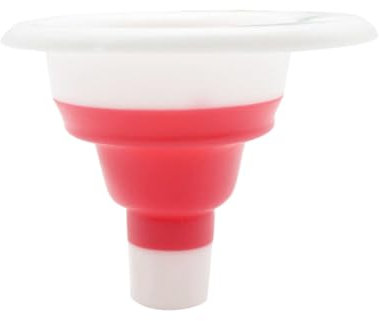 OKUMEYR 10pezzi Imbuto Silicone Pieghevole Per Trasferimento Liquidi Cucina Misti Utensile Pratico Per Casa e Famiglia