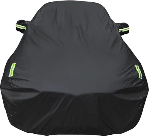 ZLxsmy Cubierta Impermeable Fundas Completas para automóviles a la Intemperie para Citroen C4 Picasso (2010-2013)，Coche con Cremallera y Forro de Algodón.,A