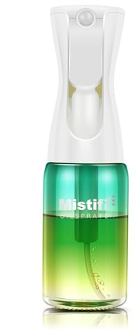 Mistifi Glass Oil Sprayer/Mister 5.1 fl oz (150ml), For Cooking Oil, Olive Oil, Soy Sauce, Vinegar, Non-Aerosol Refillable Dispenser, Spray Bottle (FS640)