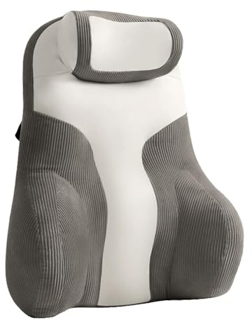 Ergonomisches Lesekissen für Bett - bequemer Arm, Rücken und Nackenunterstützung | Lendenwirbungsrückenschlafrückenkissen, Entspannungsarmlehne für Bett oder Büros Stuhl, unterstützendes und entspanne