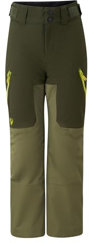 Ziener Jungen Ski-Hose/Schnee-Hose | wasserdicht, Gürtelschlaufen, PFAS frei Arnuro-z