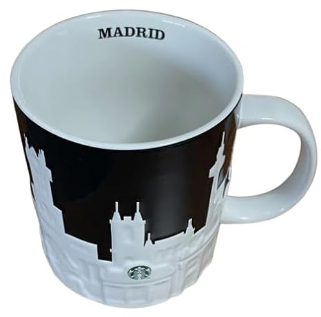 STARBUCKS - Madride (Spanien) City Collection 3D Relief Becher, 473 ml