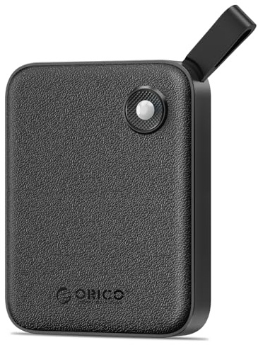 ORICO SSD Portátil Extremo 480GB, hasta 460 MB/s, SSD NVMe Portátil con Cable USB C 2 en 1 para iPhone 15/16/17, Mac, PC, Smartphone y Consola de Juegos, B5Plus-VB