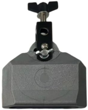 Chosertory Musical Percussion Block Practical Professional Cow Bell Latin Drum Instrument, grey, S