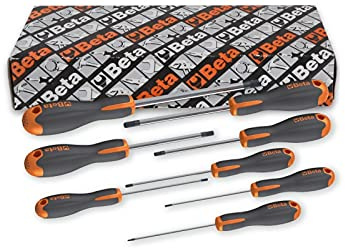 Beta 1205E/ES‑S8 – Set 8 Chiavi Maschio Esagonale con Impugnatura Evox, da 1,5 a 8 mm, Acciaio Resistente, Ergonomiche per Officina e Fai‑da‑te