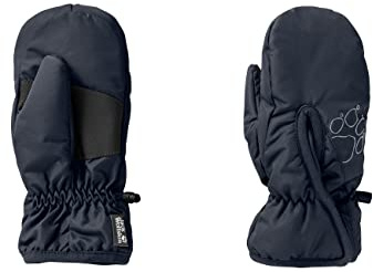Jack Wolfskin Unisex Kinder Easy Entry Mitten K Gloves, Night Blue, 92