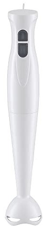 Immersion Blender Handheld 2-Speed Electric Stick Blender Hand Held Mixer with Stainless Steel Shaft Blade Ergonomic Comfortable Grip Dishwasher Safe BPA-Free 200W
