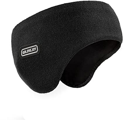 LIUPUUDLY Herren Sport Stirnband Ohrenwärmer Elastische Winddicht Ohrenschützer Headband für Radsport Fahrrad Wandern