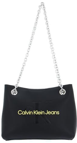 Calvin Klein Damen Sculpted Shoulder Bag24 Mono Tasche, schwarzes