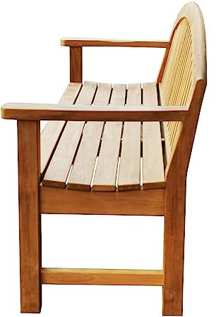 Greatland trädgårdsmöbler – trädgårdsbänk av massivt teak (185 cm)