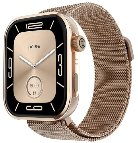 Noise Reloj inteligente ColorFit Pro 5 con AMOLED de 1.85 pulgadas, llamadas BT, caras de reloj de bricolaje, base inteligente, SOS para emergencias, actualización AQI en tiempo real, soporte para