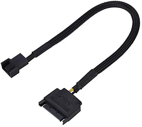 Tbest 5Pcs 15Pin to 4Pin Cooling Fan Power Adapter Cable Converter 22AWG Cable,Computer Accessories & Peripherals Notebook Computer And Accessories