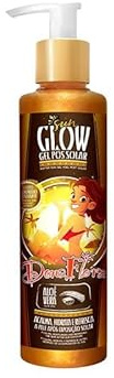 DONA FLORA – After-Sun Gel Sun Glow 200ml – Beruhigt & Regeneriert sonnenstrapazierte Haut – Feuchtigkeitsspendend mit Aloe Vera – Leichte Textur – Kühlt & Erfrischt – Vegan