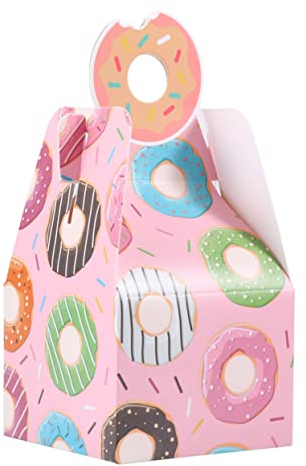 Gogogmee Scatola Di Carta Per La Stampa Di Torte Contenitore Per Matrimoni Feste Festival Design A Ciambella