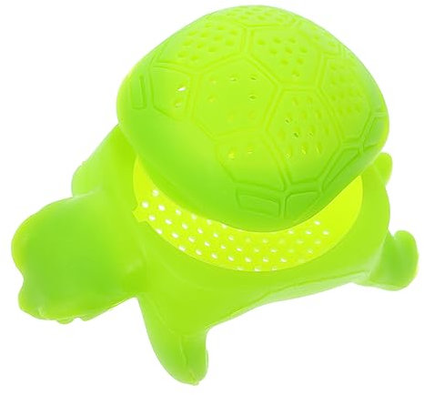 Amosfun 2pcs Silicone Turtle Tea Infuser Sipsmart Tea Strainer Loose Leaf Infuser
