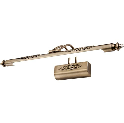 SSNCcNC Ø72m, Europäischen Retro Spiegellampe LED Badezimmer Spiegelleuchte Ip20 Wasserdichte Badlampe Kein Flimmern Badleuchte Wandleuchte Schrankleuchte Neutrales Licht 4500K