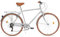 FabricBike Southken - City Bike 28 Zoll, Cityräder, klassisches Stadtrad, Fahrrad mit Korb, bequemer Sattel, 7-Gang-Schaltung (Southken Matte Grey, M-54cm)