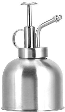 Wasserkanne aus Edelstahl mit Handdruck, Sprühgerät für Zimmergartenpflanzen, Wassertopf mit Drucksprühdüse, Gartenzubehör für die Zubereitung