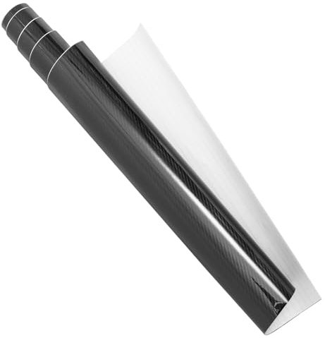 TINEASUR Pellicola per Auto in Fibra di Carbonio 5d, Rotolo Adesivo PVC 152x50 Cm, Decalcomania Decorativa per Interni Ed Esterni Auto e Moto, Protezione Carrozzeria Resistente
