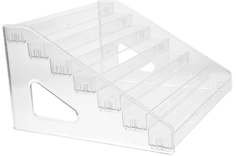 OFFIGAM Organizzatore Per Smalti Acrilici Per Smalti in Acrilico Trasparente Espositore Per Strati Organizer Per Scrivania