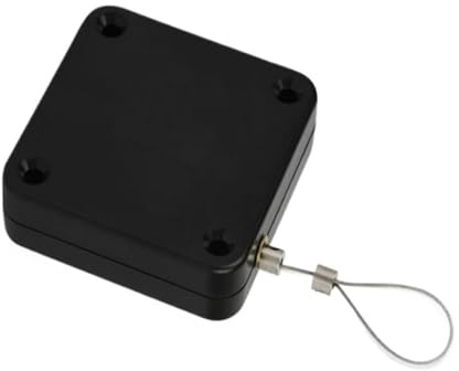 Chiudiporta regolabile, Chiudiporta automatico a scomparsa senza perforazione, 5 pezzi, dispositivo di chiusura for porte domestiche Montato regolabile(Black,800pull)