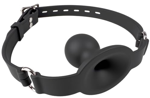 Bâillon Gag Sexuelle Bouche Respirant en Silicone, Bdsms set Accessoires Bondage SM Érotique Retenue et pour Couples Adultes Hommes Femmes Gorge Profonde (Ø3.45cm)