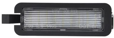 HFEWCVK Misura for Jeep Compass 2017 2018 2019 2020 Gruppo luce targa bianca 12V Lampada targa a LED