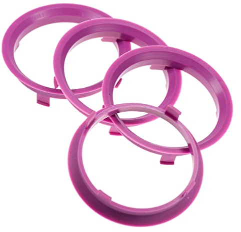 4X Anneaux de centrage 70,1 x 65,1 mm Violet Jantes Bagues Made in Germany
