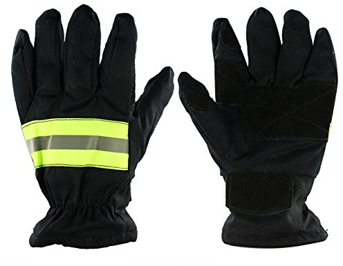 Dabixx ? Guanto Protettivo antincendio, Guanti protettivi antincendio con equipaggiamento di Sicurezza Fiamma Resistente alla Tracolla Riflettente