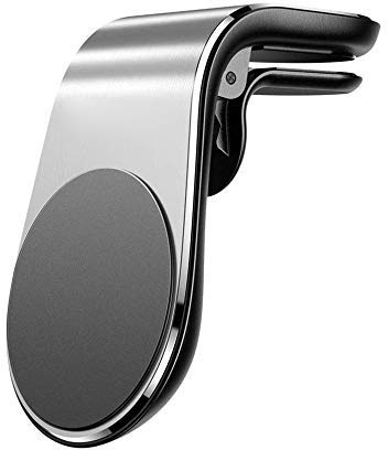 iPobie Magnet KFZ Handyhalterung fürs Auto Lüftung Handy Halter Universale Halterungen Für iPhone Samsung Huawei(Silber)