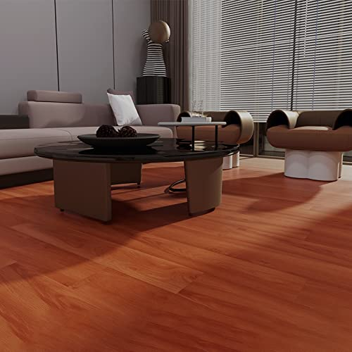 HARICSET PVC Selbstklebend Bodenbelag Bad Vinylboden Fliesenoptik Fliesen Selbstklebend Küche Fliese Laminat Fliesenoptik Abwaschbar Laminatboden(Size:3sqm,Color:B-4)
