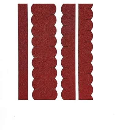3 Sets Dachschindeln Biberschwanz (33 mm + 30 cm lang) rot bis 0,48 m² Manufaktur Martinshof Minidachschindeln, Schindelstreifen, Dachdeckung hergestellt in der Werkstatt für behinderte Menschen